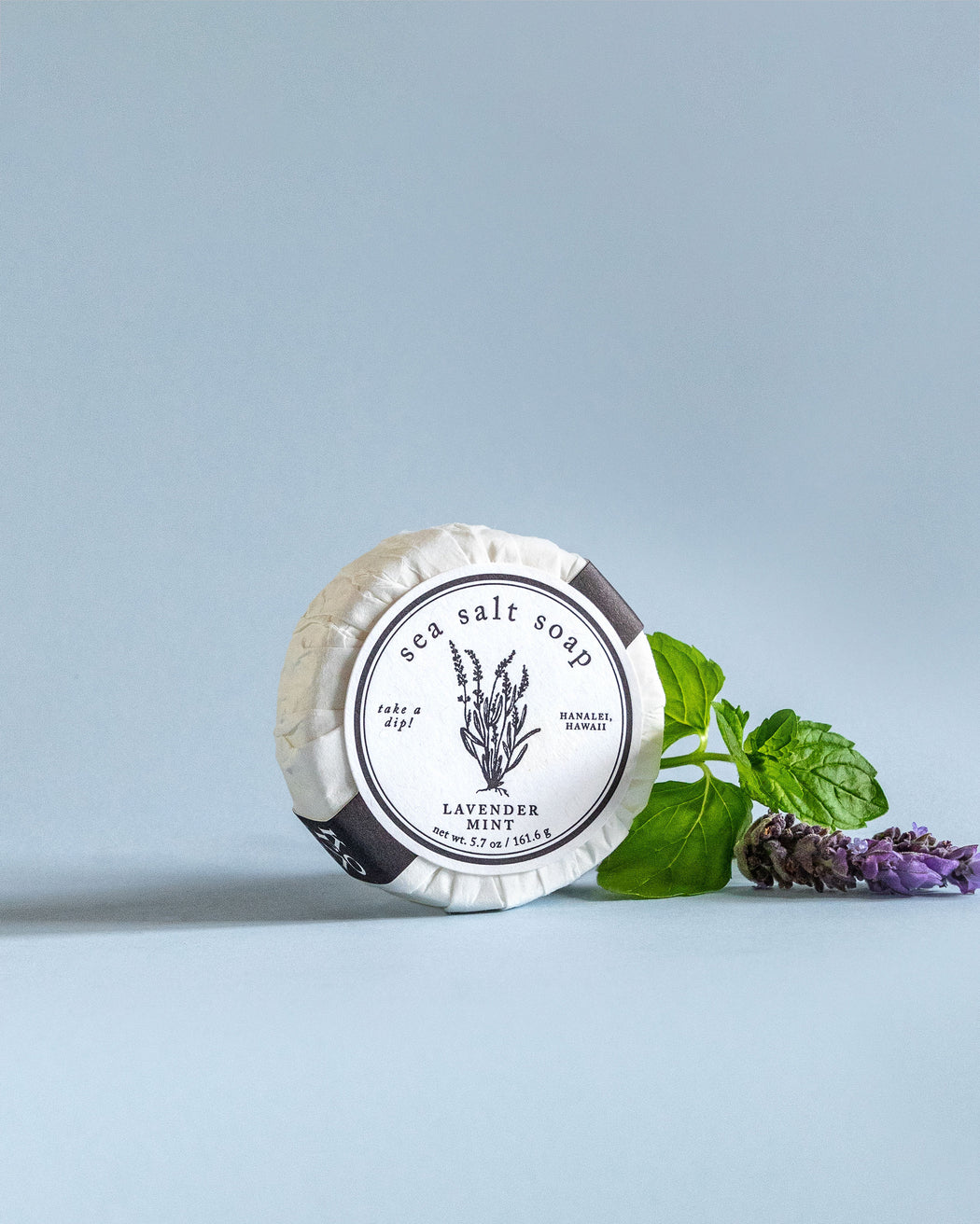 Lavender Mint Sea Salt Soap by Kopa Kauai