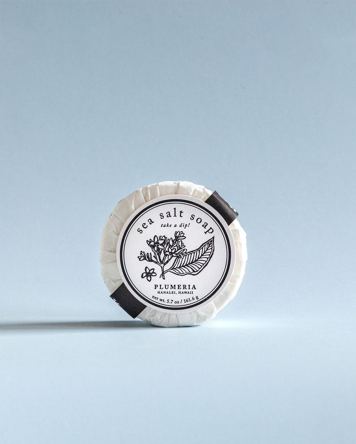 Plumeria Sea Salt Soap by Kopa Kauai